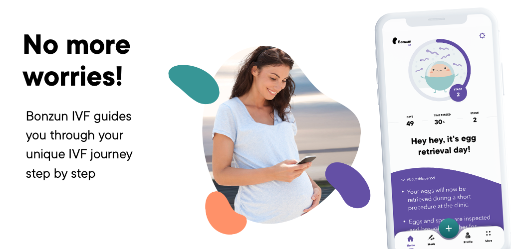你的私人IVF 应用 - Bonzun IVF - 不用再担心